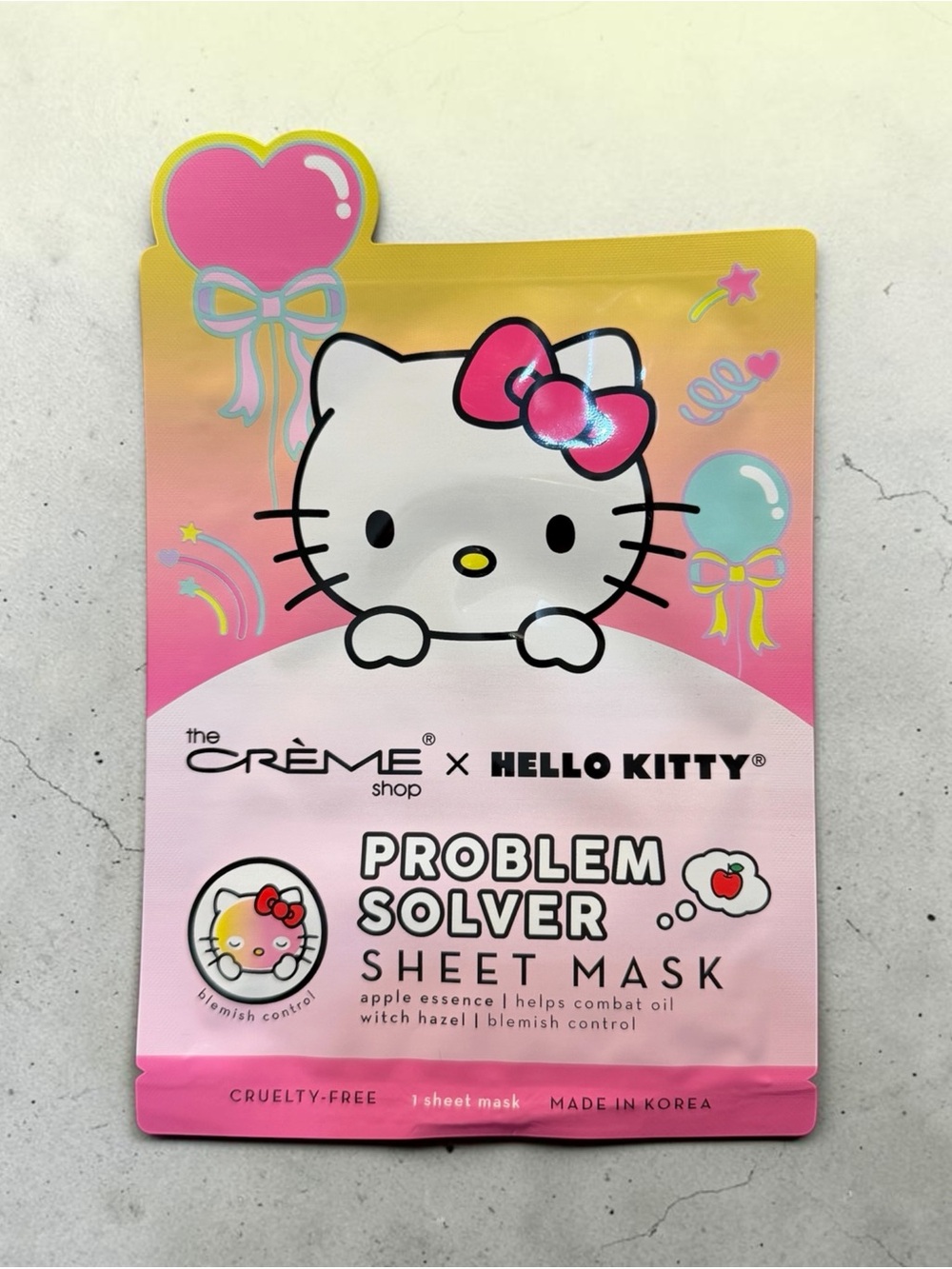 The Creme Shop x Hello Kitty Problem Solver Sheet Mask